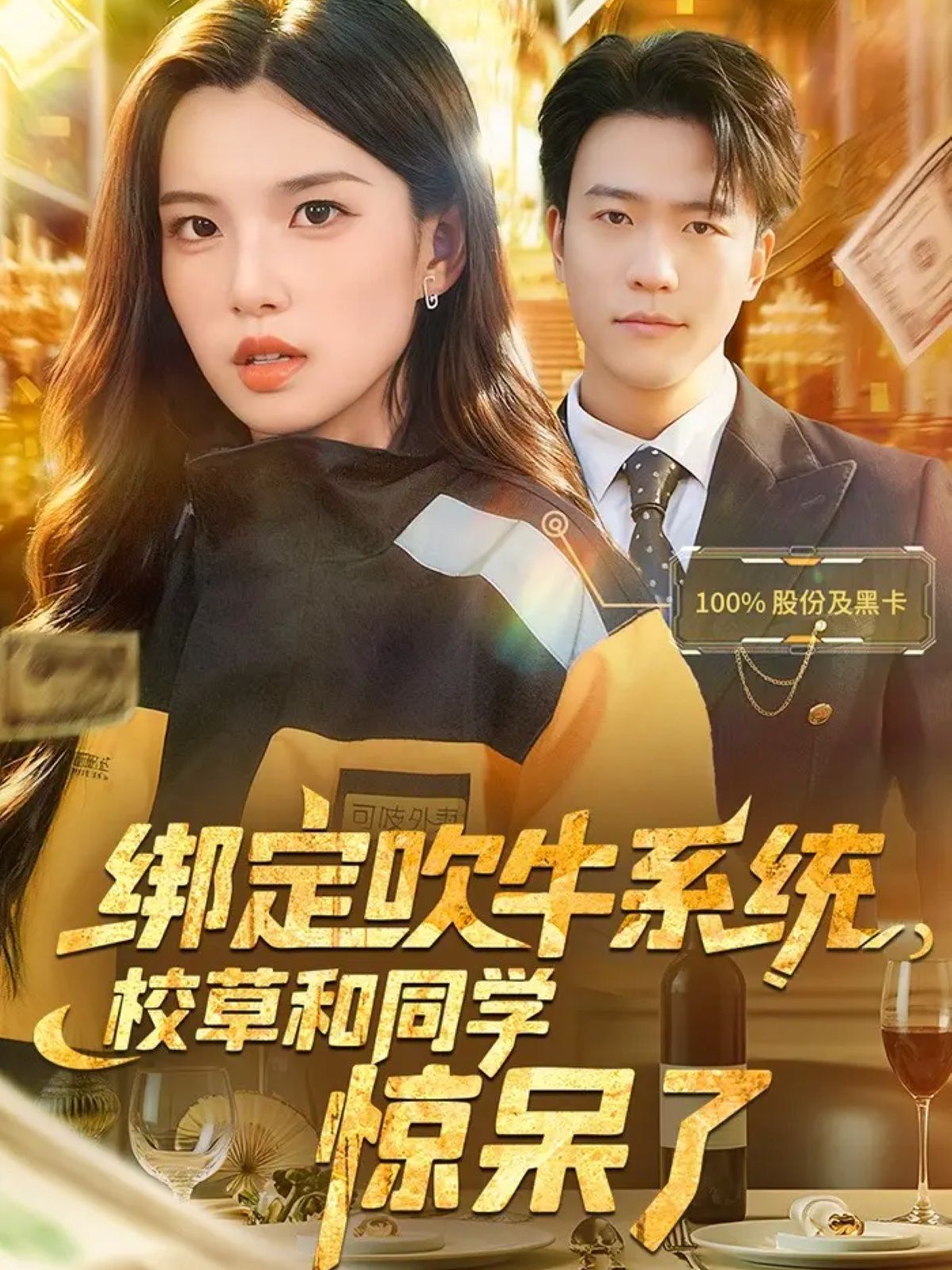 绑定吹牛系统，校草和同学惊呆了