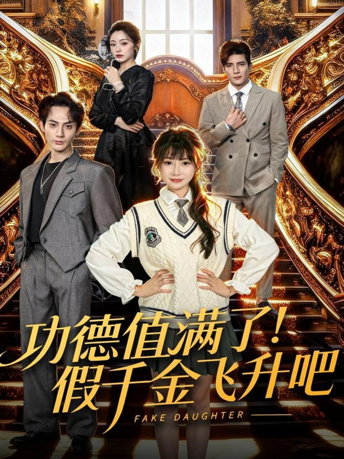 功德值满了！假千金飞升吧